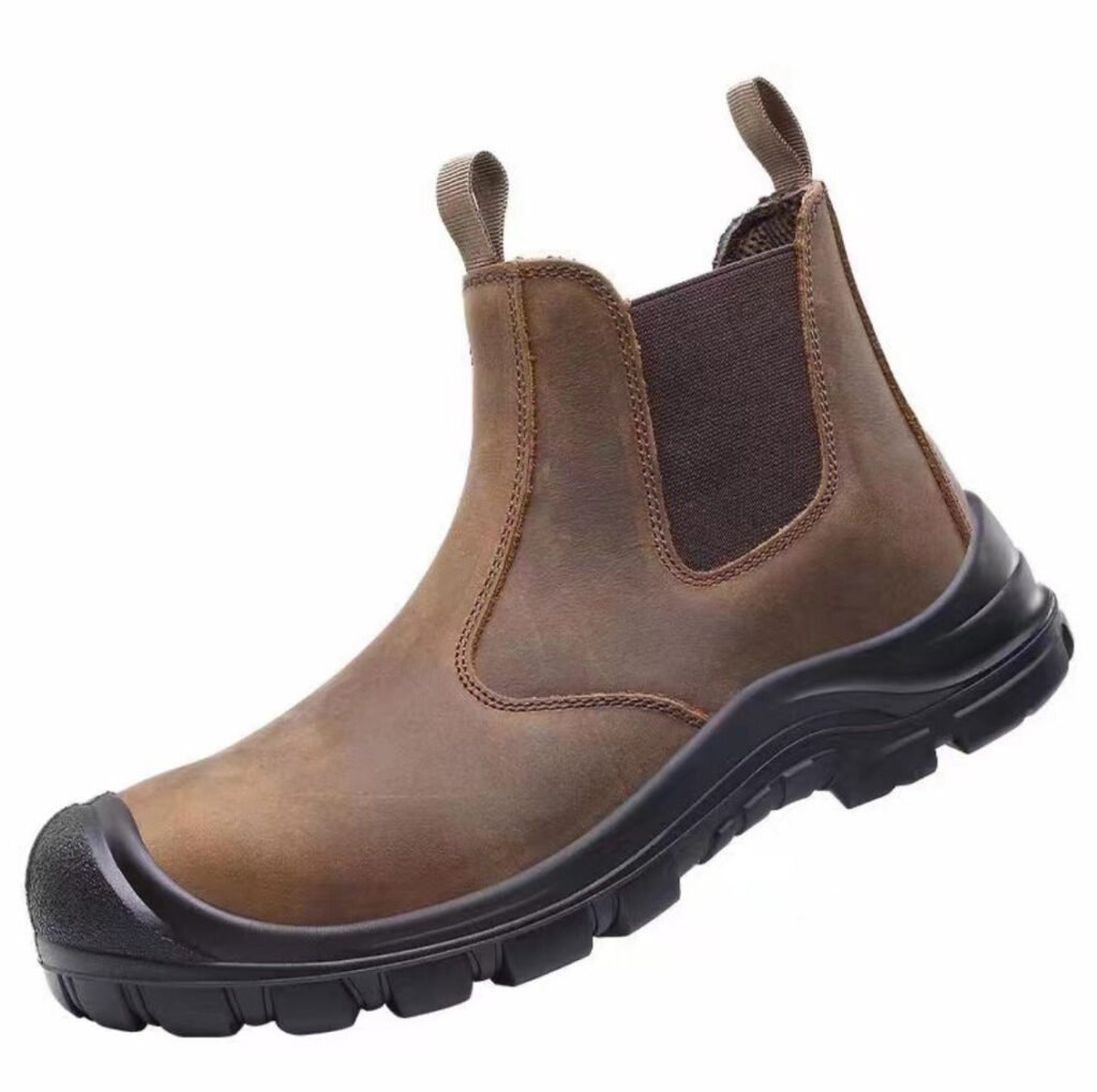 OrtoKal Leather Protection - Genuine Leather Orthopedic Work & Walking Shoes