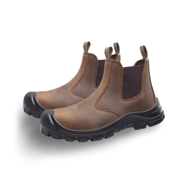 OrtoKal Leather Protection - Genuine Leather Orthopedic Work & Walking Shoes